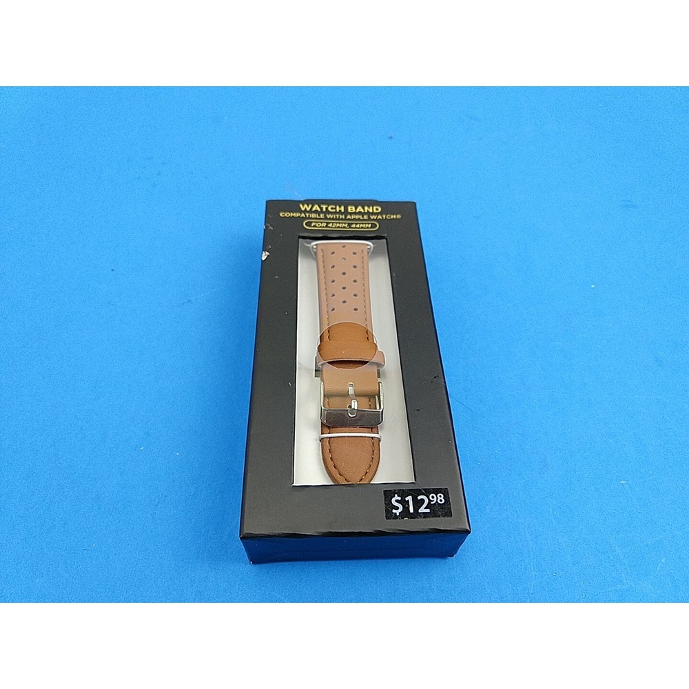 Brown Watch Band For Apple Watch 42mm 44mm